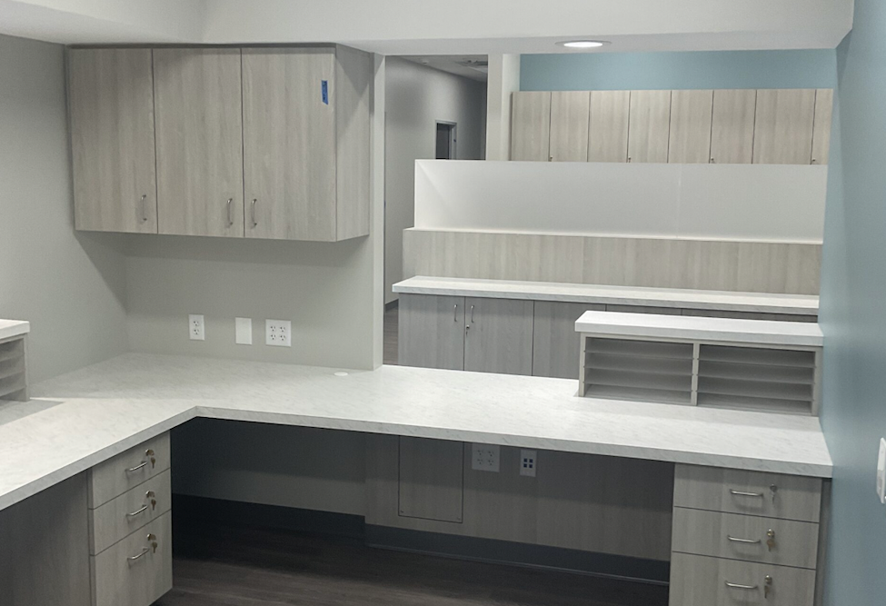 medical office front desk